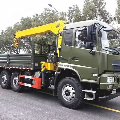 चीन डोंगफेंग KR 6.3T ट्रक घुड़सवार मोबाइल क्रेन पुल के लिए मेट्रो भवन