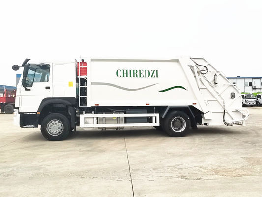 HOWO 15m3 कचरा compactor ट्रक, कचरा compactor वाहन यूरो 3