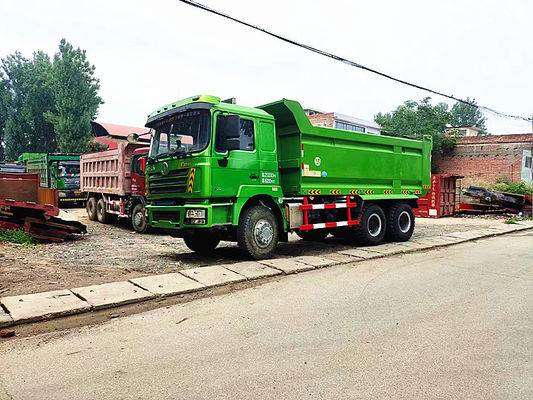 Shacman Delong F3000 6X4 डंप ट्रक 380Hp कारखाने की कीमत के साथ यूरो 2/3 टिपर ट्रक