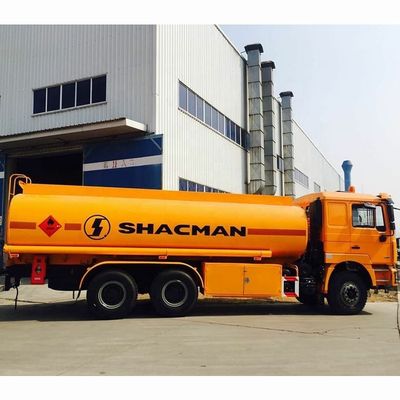 शैकमैन 6X4 तेल टैंकर 25000 लीटर ईंधन टैंक ट्रक 12 गियर SX5255GYYJN434