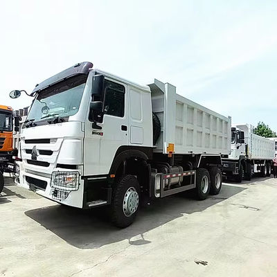 Sinotruck HOWO डंप ट्रक 6X4 स्टॉक में 380एचपी 25 सीबीएम टिपर ट्रक 40 टन फैक्टरी मूल्य के साथ