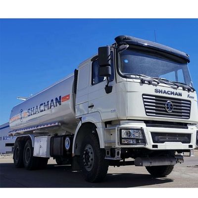 22 क्यूबिक शैकमैन ईंधन टैंकर ट्रक तेल डीजल टैंकर ट्रक 6x4 400hp