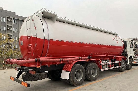 Shacman M3000 थोक सीमेंट टैंकर ट्रक परिवहन के लिए 10 गति 6×4