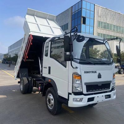 Sinotruck HOWO 5Tons डंप ट्रक 4X2 हल्के ट्रक छोटे टपर ट्रक कारखाने की कीमत के साथ बाएं हाथ ड्राइव