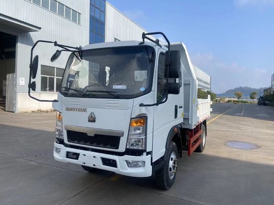 Sinotruck HOWO 5Tons डंप ट्रक 4X2 हल्के ट्रक छोटे टपर ट्रक कारखाने की कीमत के साथ बाएं हाथ ड्राइव