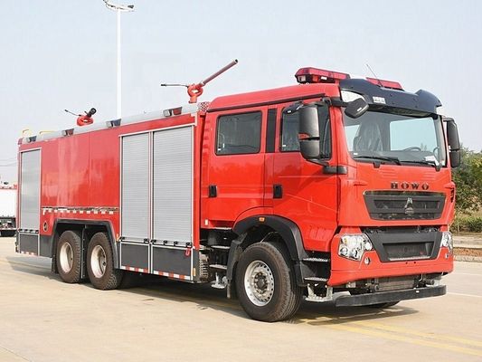 SINOTRUK HOWO 5cbm 12cbm अग्निशमन ट्रक आपातकालीन अग्निशमन जल ट्रक