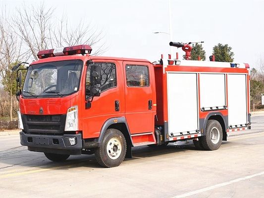 SINOTRUK HOWO 5cbm 12cbm अग्निशमन ट्रक आपातकालीन अग्निशमन जल ट्रक