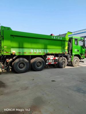 शैकमैन डंप ट्रक स्टॉक X3000 बाएं हाथ ड्राइव10 पहियों 6X4 टिपर ट्रक 385HP