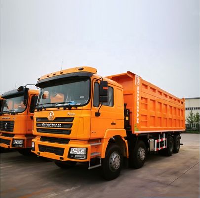 शैकमैन डंप ट्रक स्टॉक X3000 बाएं हाथ ड्राइव10 पहियों 6X4 टिपर ट्रक 385HP