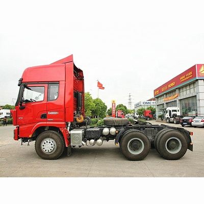 शांक्सी शैकमैन भारी ट्रक सिर ट्रैक्टर ट्रक 6X4 4X2 वाम स्टीयरिंग WEICHAI इंजन के साथ