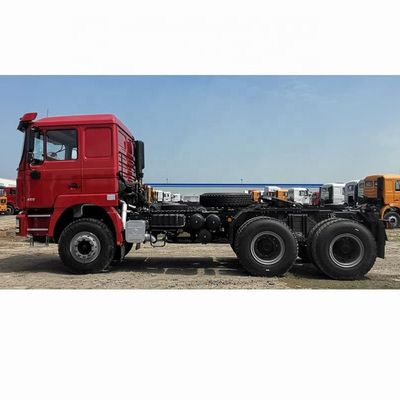 शैकमैन 8 व्हील टायर 400hp 60 टन टोलिंग ट्रक हेड ट्रैक्टर ट्रेलर राइट स्टीयरिंग