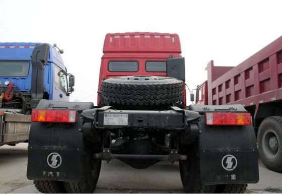 शैकमैन 8 व्हील टायर 400hp 60 टन टोलिंग ट्रक हेड ट्रैक्टर ट्रेलर राइट स्टीयरिंग