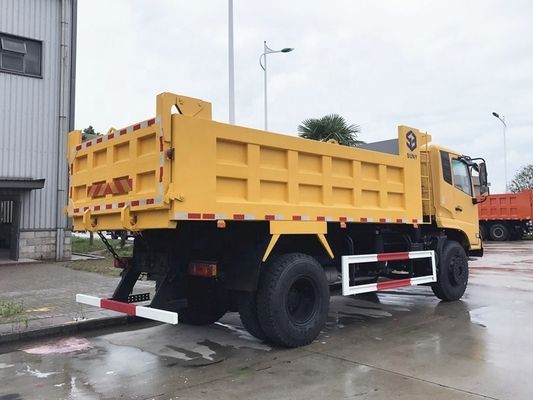 10 टन डोंगफेंग डंप ट्रक 4X2 लाइट टिपर ट्रक बाएं स्टीयरिंग यूरो 3