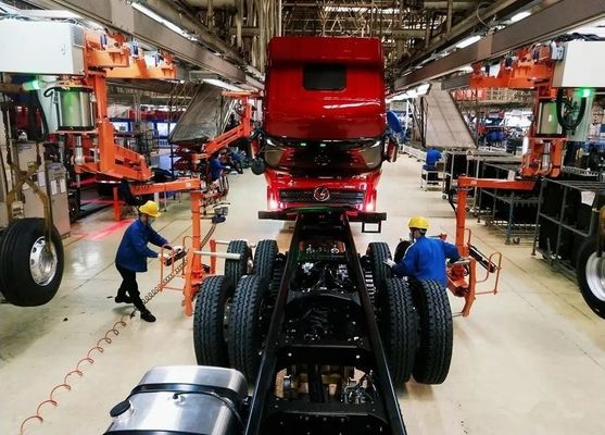 शैकमैन डेलॉन्ग X3000 8X4 430HP डम्पर भारी शुल्क टिमपर ट्रक यूरो 2