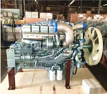 Howo भारी शुल्क ट्रक स्पेयर पार्ट्स डीजल इंजन 371hp 420hp Wd615.47 Wd615.69