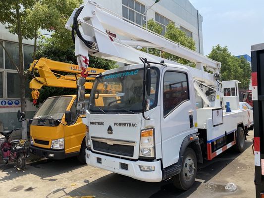 ISUZU Sinotruk चेसिस एरियल वर्किंग ट्रक 12 फोल्डिंग बूम एरियल वर्किंग वाहन फैक्टरी मूल्य के साथ