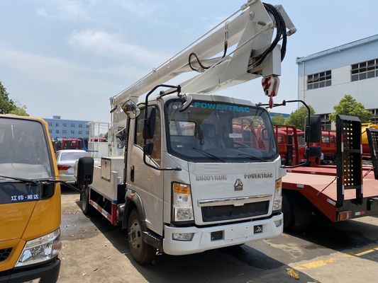 ISUZU Sinotruk चेसिस एरियल वर्किंग ट्रक 12 फोल्डिंग बूम एरियल वर्किंग वाहन फैक्टरी मूल्य के साथ
