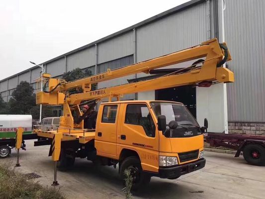 ISUZU Sinotruk चेसिस एरियल वर्किंग ट्रक 12 फोल्डिंग बूम एरियल वर्किंग वाहन फैक्टरी मूल्य के साथ